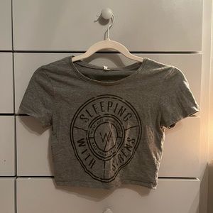 Sleeping With Sirens Band Cropped T-Shirt